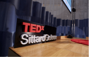 piepschuim letters Tedx Sittardgeleen